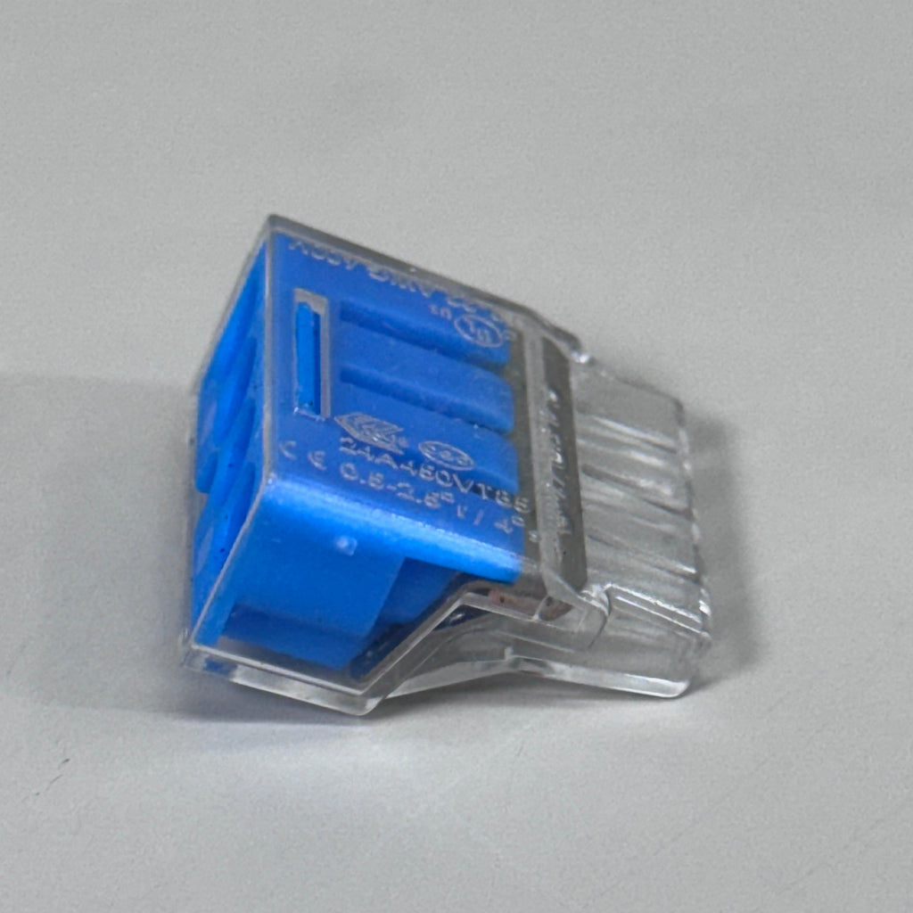 TE CONNECTIVITY (480 PACK) Push Grip Connector 4 Wire Port 12-22 AWG 2388553-4