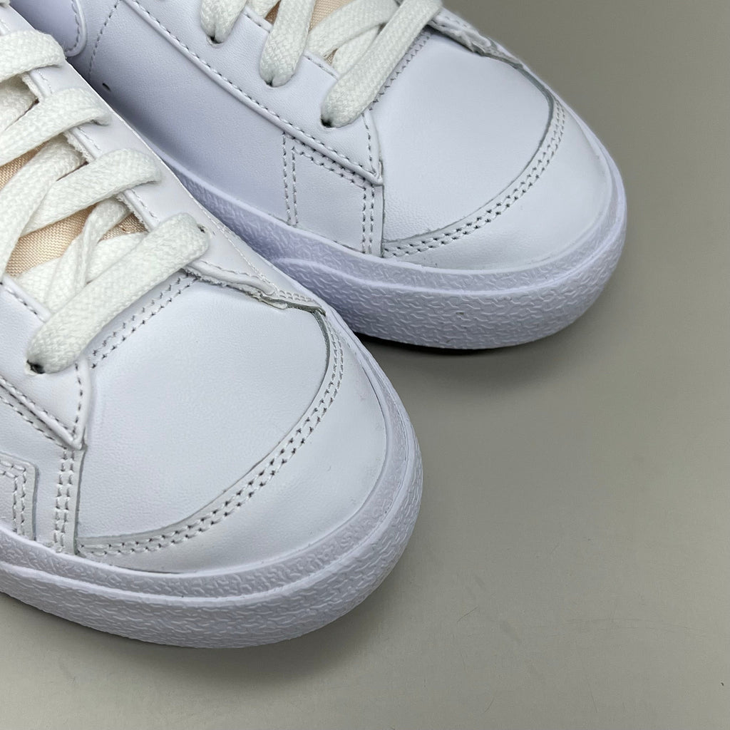 NIKE Blazer Mid 77' High-top Shoes SZ Womens 6 Mens 4.5 White & Peach CZ1055-117