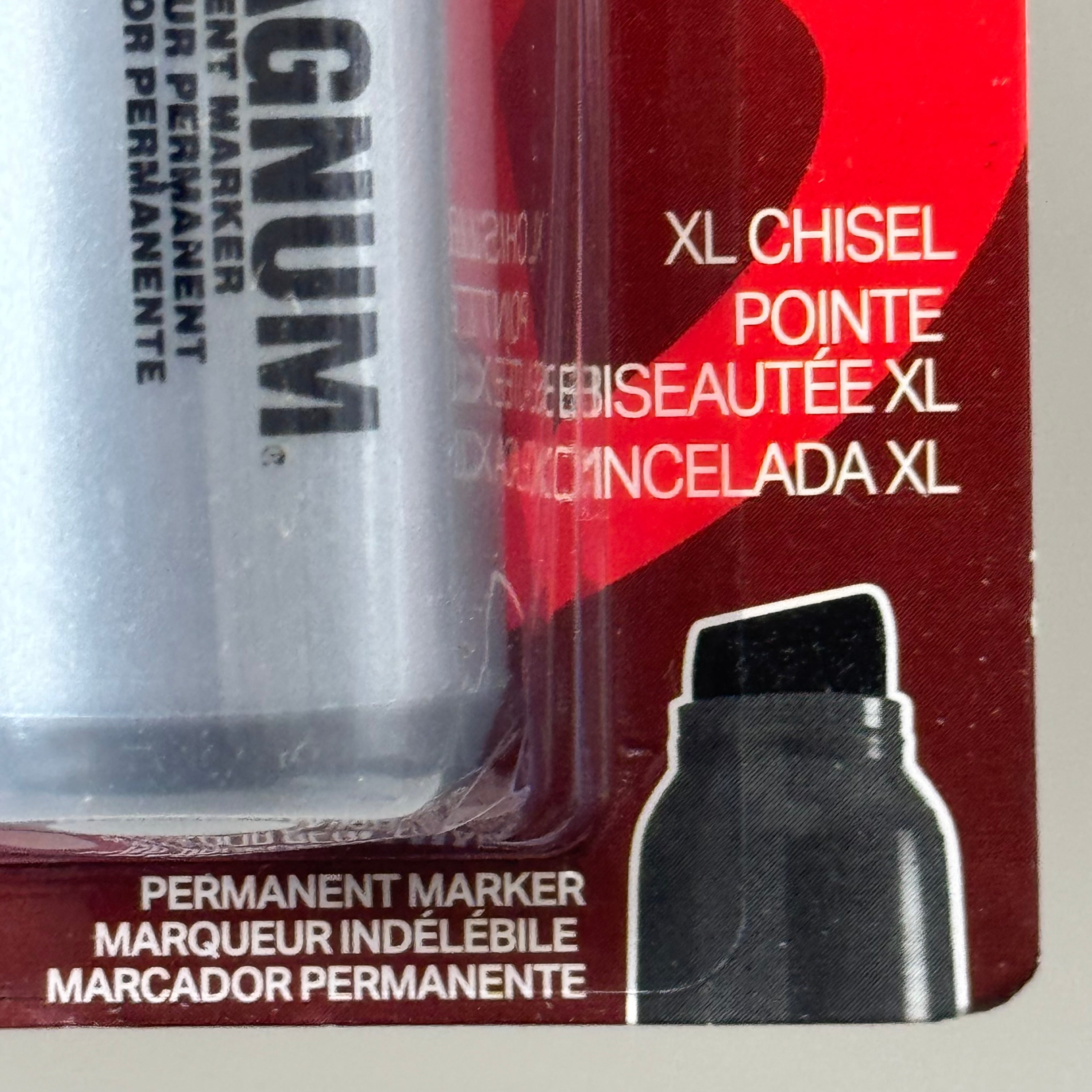 SHARPIE (2 PACK) Magnum Permanent Markers Marks through a Variety of Surfaces 203711