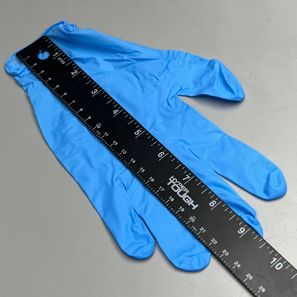 HOSPECO NPF (1,000 PACK) Nitrile Powder Free Exam Gloves Sz M Blue GL-N106FM