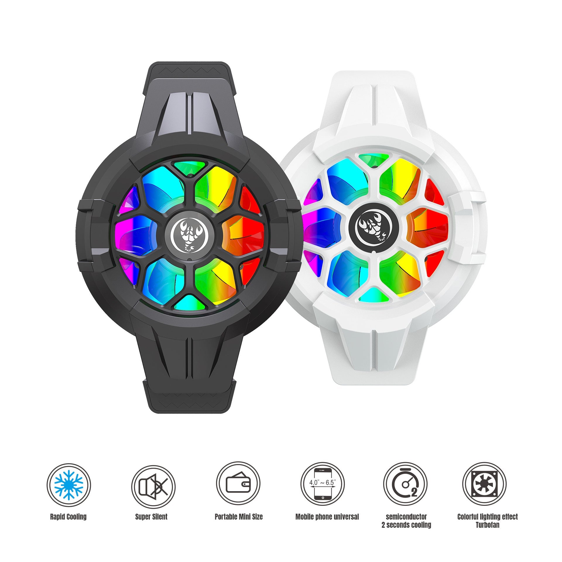 Extreme Wind Cooling Semiconductor Heat Dissipation Gaming Phone Original Heat Dissipation Clip Game Back Cooling