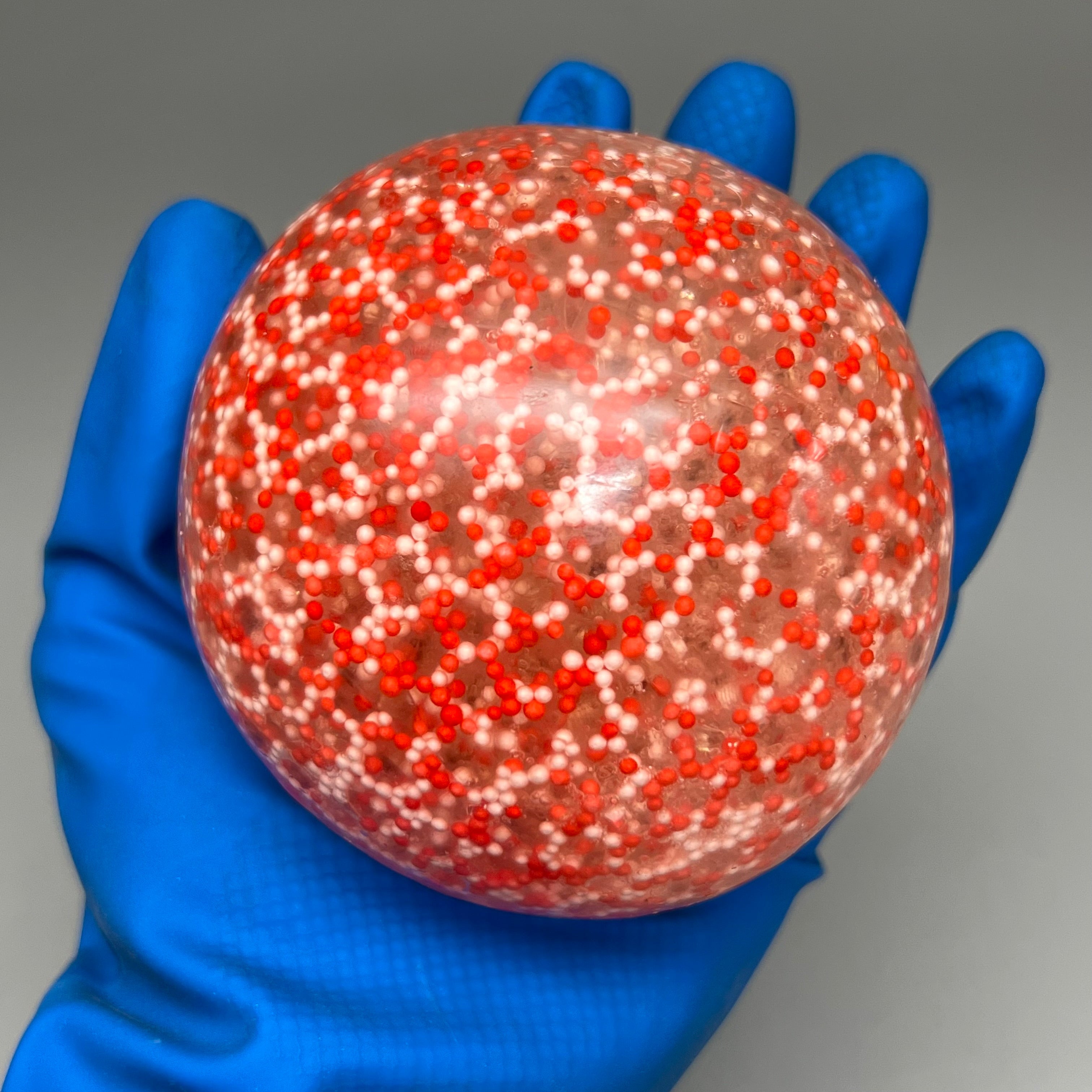JUMBO SMASH JELLY BALL (5 PACK) Stress Fidget Balls Multi Colors 3.5 inches