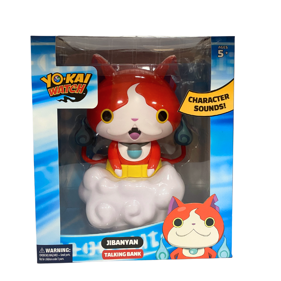 Yo-Kai Watch Jibanyan Talking Coin Bank Figure