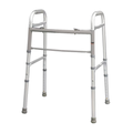 Drive Medical Folding Walker Aluminum Adult Adjustable