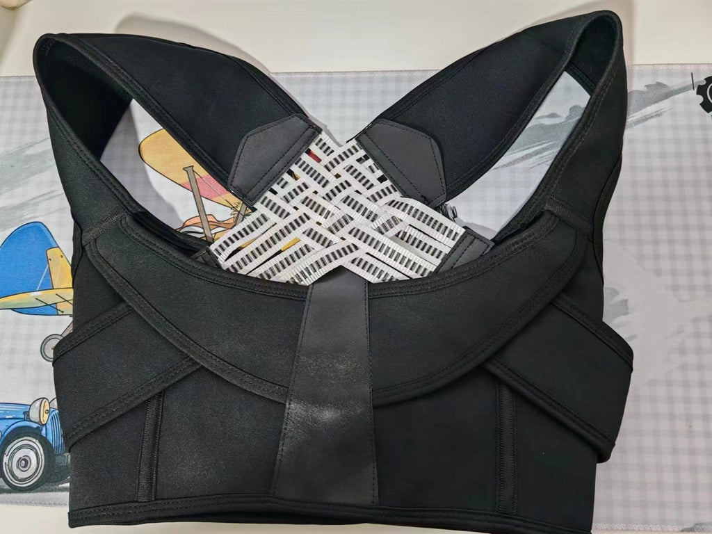 Posture correction belt with strong open back correction Beibejia anti hunchback adult student back support