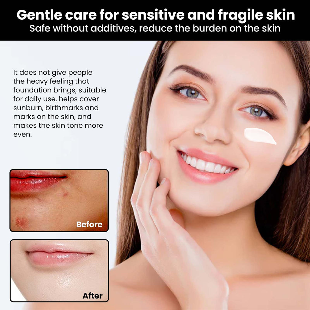 Moisturizing Toning Cream, Light Makeup To Hide Spots Hydrating Moisturizing Beauty Brightening Cream For Lazy Skin