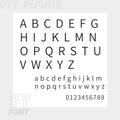 Personalized Custom 316L Stainless Steel Jewelry, English Alphabet Name Anklet