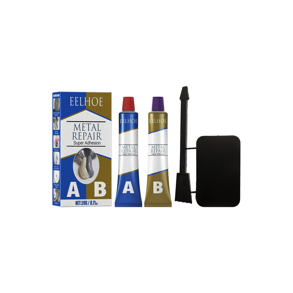 Metal Repair, High Temperature Welding Adhesive Metal Castings Crack Repair Agent Plugging Waterproof Electric Welding