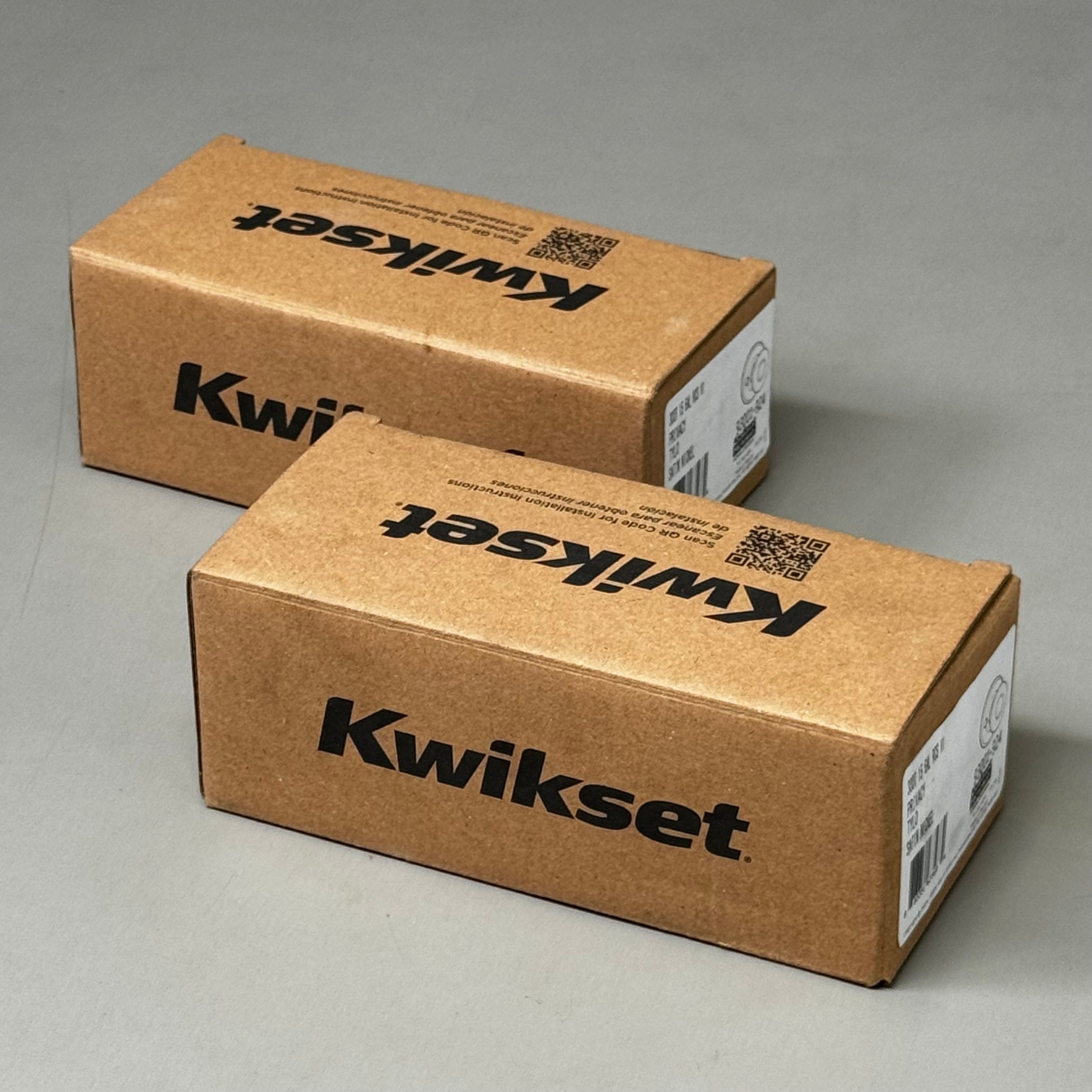 KWIKSET (2 PACK) Tylo Microban Antimicrobial Door Knob Satin Nickel 93001-924