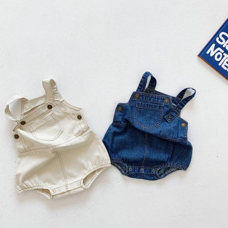 Bib Shorts All-match Korean  Western Style Denim Jumpsuit