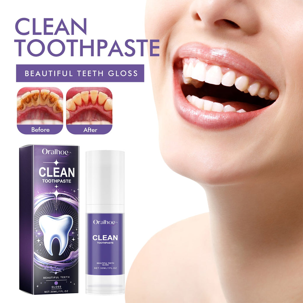 Clean Toothpaste, Teeth Yellow Stains Breath Care Mouth Clean White Toothpaste
