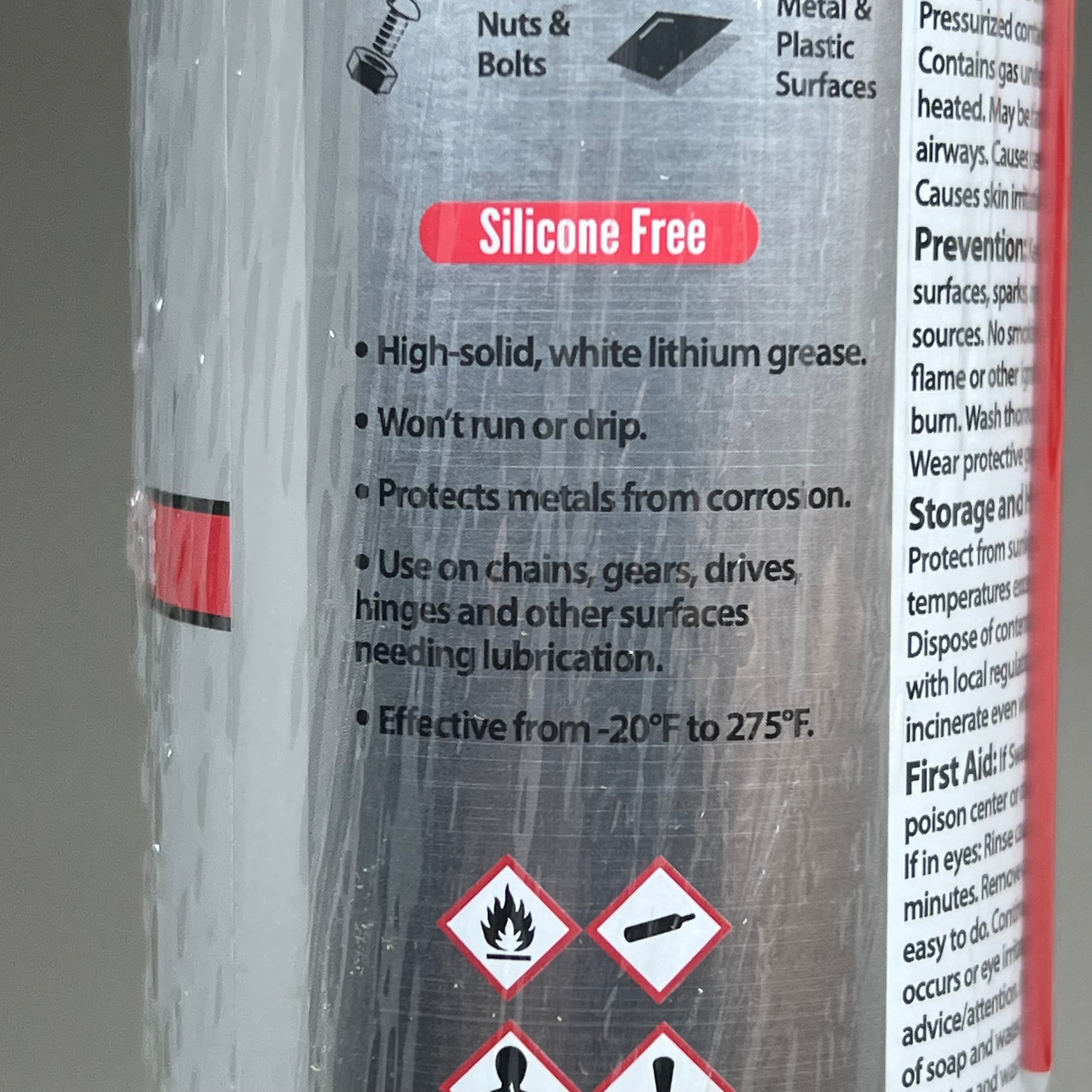 LUBE-IT ALL (2 PACK) Long Lasting Premium White Lithium Grease 11oz WG16