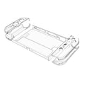 Suitable for Nintendo Switch OLED protective case with bracket NS OLED transparent PC hard case personalized crystal case