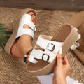 Women's Sandals Summer Ankle Strap Sandals Outdoor Casual Toe Loop Sandals