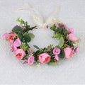 European and American style brides, sweet flower garlands, hair accessories, photography, photography, travel, hairbands, super fairy wedding dresses, dress accessories