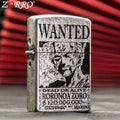 ZORRO Zoro Ancient Silver Pirate King Zoro Kerosene Lighter