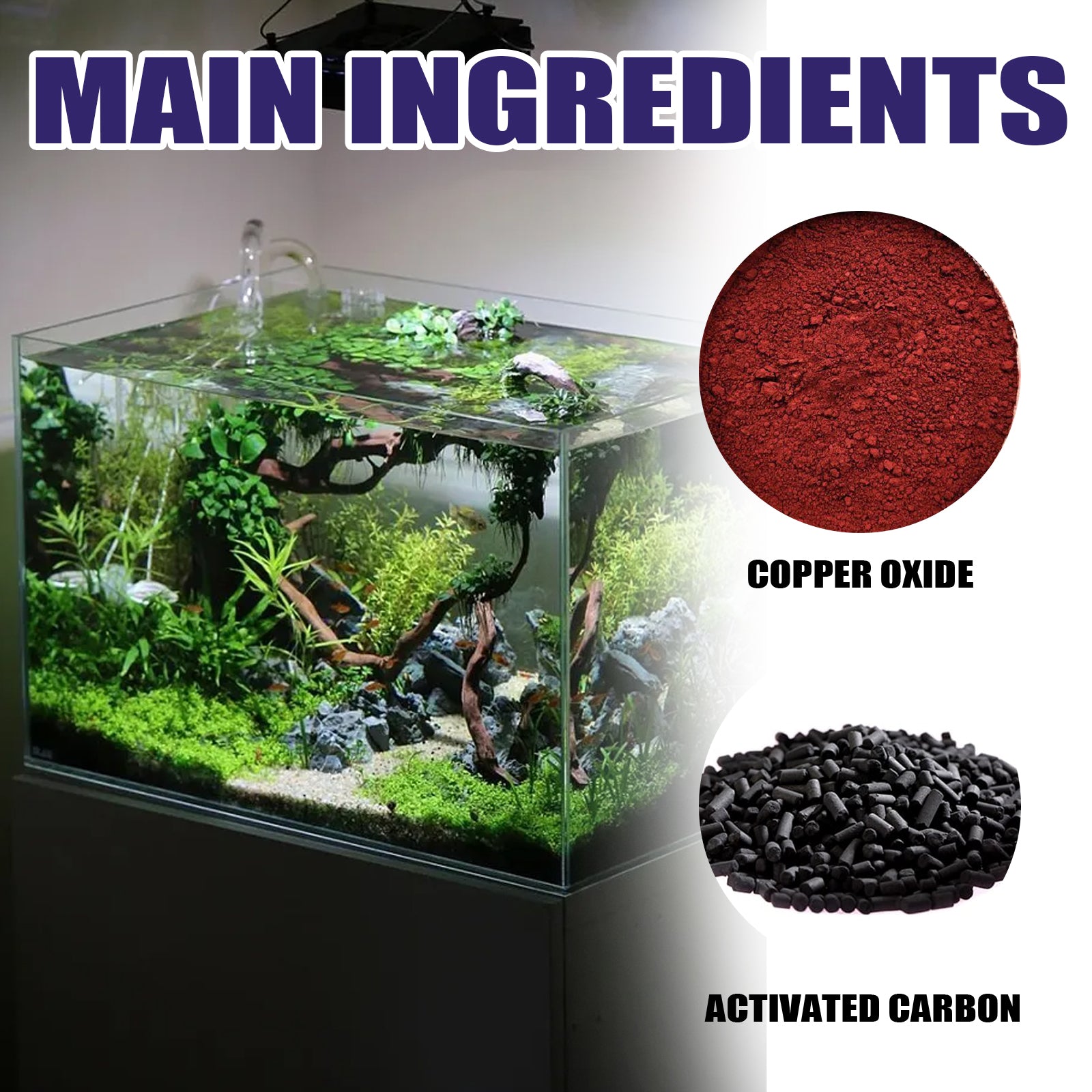 Dealgal Lichen, Aquarium Cleaning Agent Algae Removal Moss Fish Tank Moss Removal Agent Algae Removal From Green Water