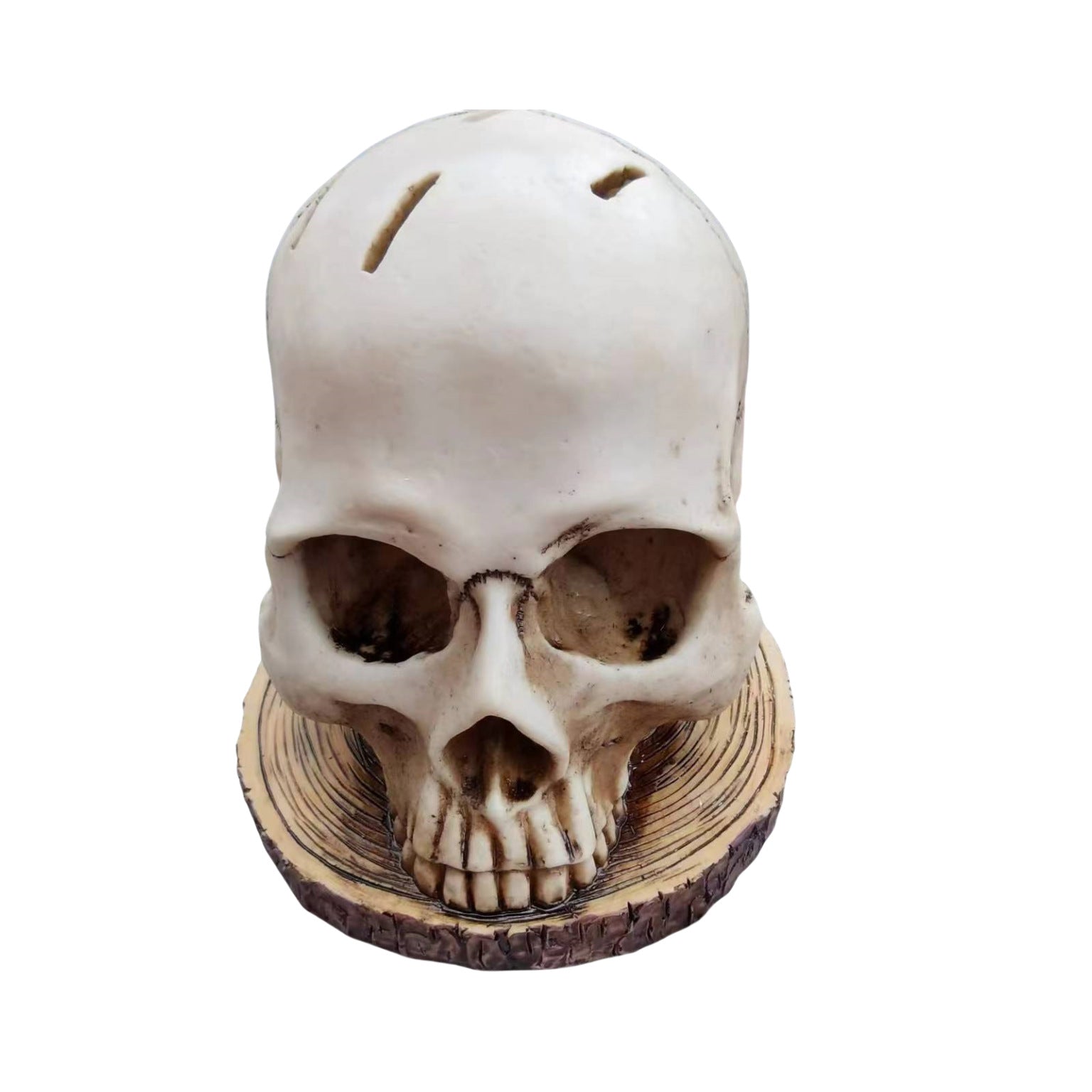 Decorative Halloween sculptures flower pots mummies creative crafts meditation skeletons