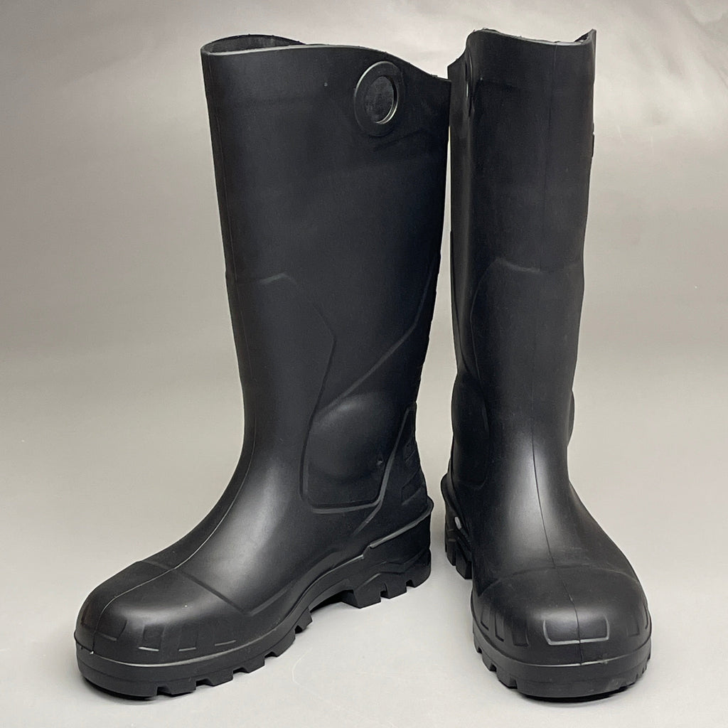 DUNLOP Steel Toe Safety Boots Waterproof Black Sz M 14 W 16 #86776