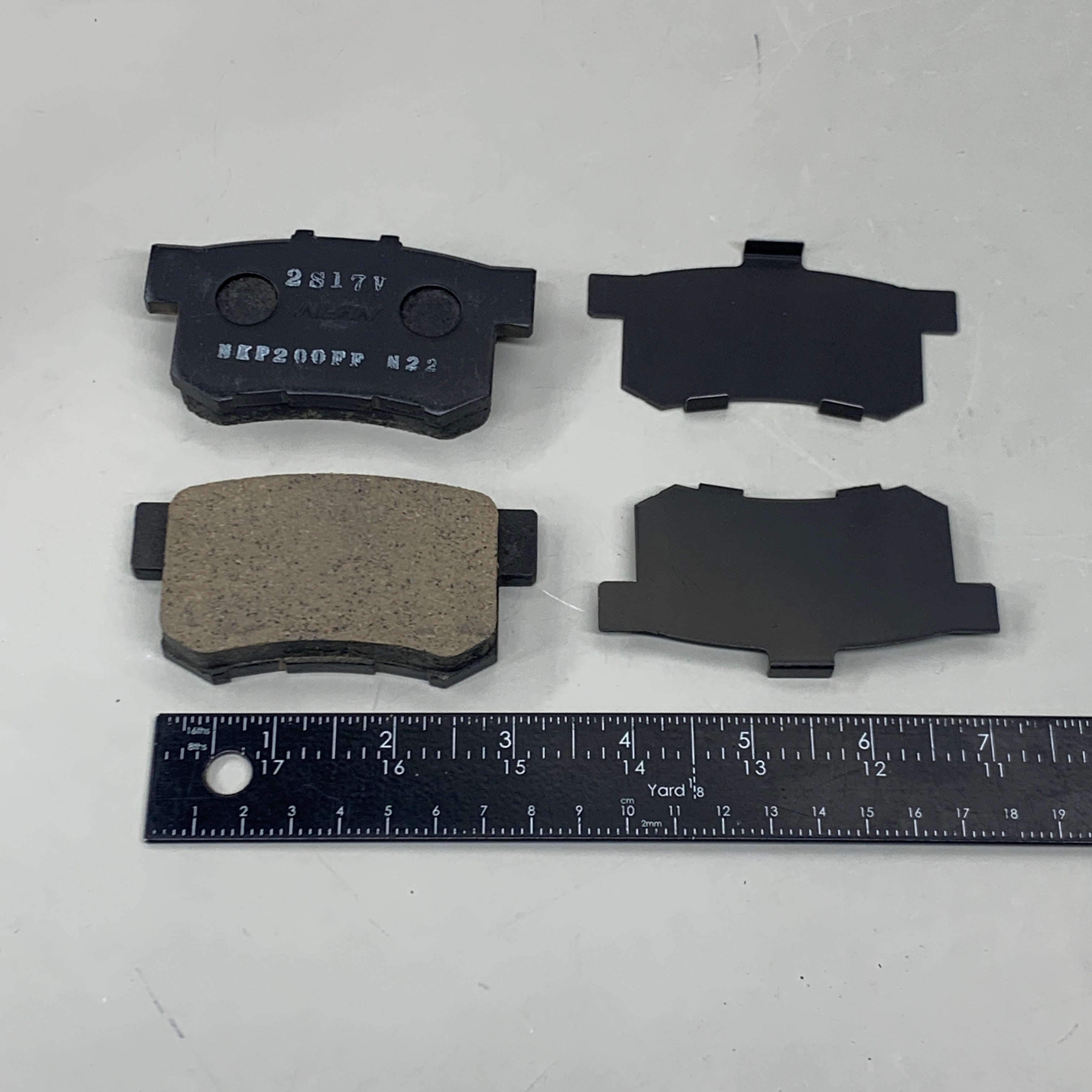 BECK ARNLEY Disc Brake Pad for Acura and Honda Vehicles NPO-143W-SA