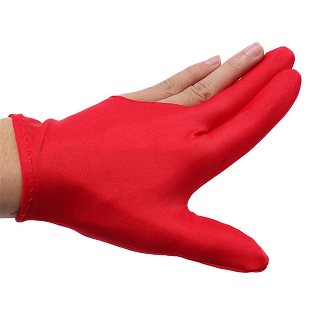 Billiard Cue Glove Pool Left Hand Open Three Finger