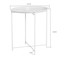 Simple Wrought Iron Small Coffee Tray Table Side A Few Functions