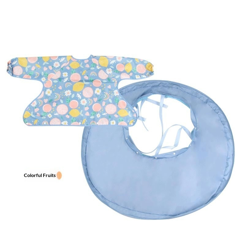 All-in-one Anti-dirt Bib For Baby Dining Tables