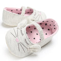 Cotton Cute Bunny Girl's Treasur Soft Soled Baby Walking Shoes