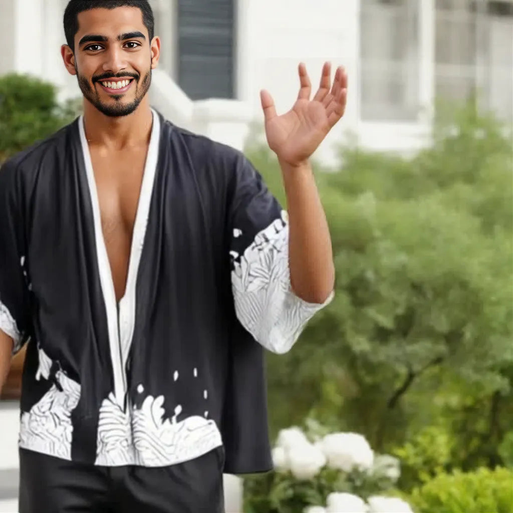 MEN'S SUMMER CARDIGAIN Products Casual Loose Cotton Large Size Men's AUTHENIC