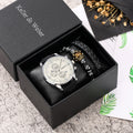 Gift Box Set Men's Quartz Watch Bracelet Fashion