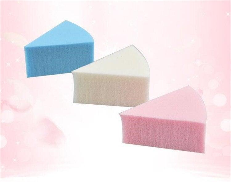 8pcs Makeup Sponge Triangle Shaped Colorful Soft Face Cleaning Cosmetic Puff Cleansing Wash Face Makeup for Cosmetic Cream Face Powder