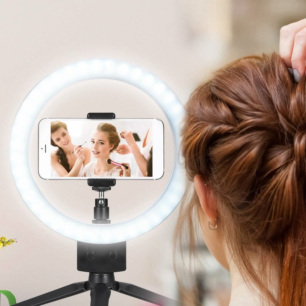 9" Dimmable LED Ring Light with Tripod