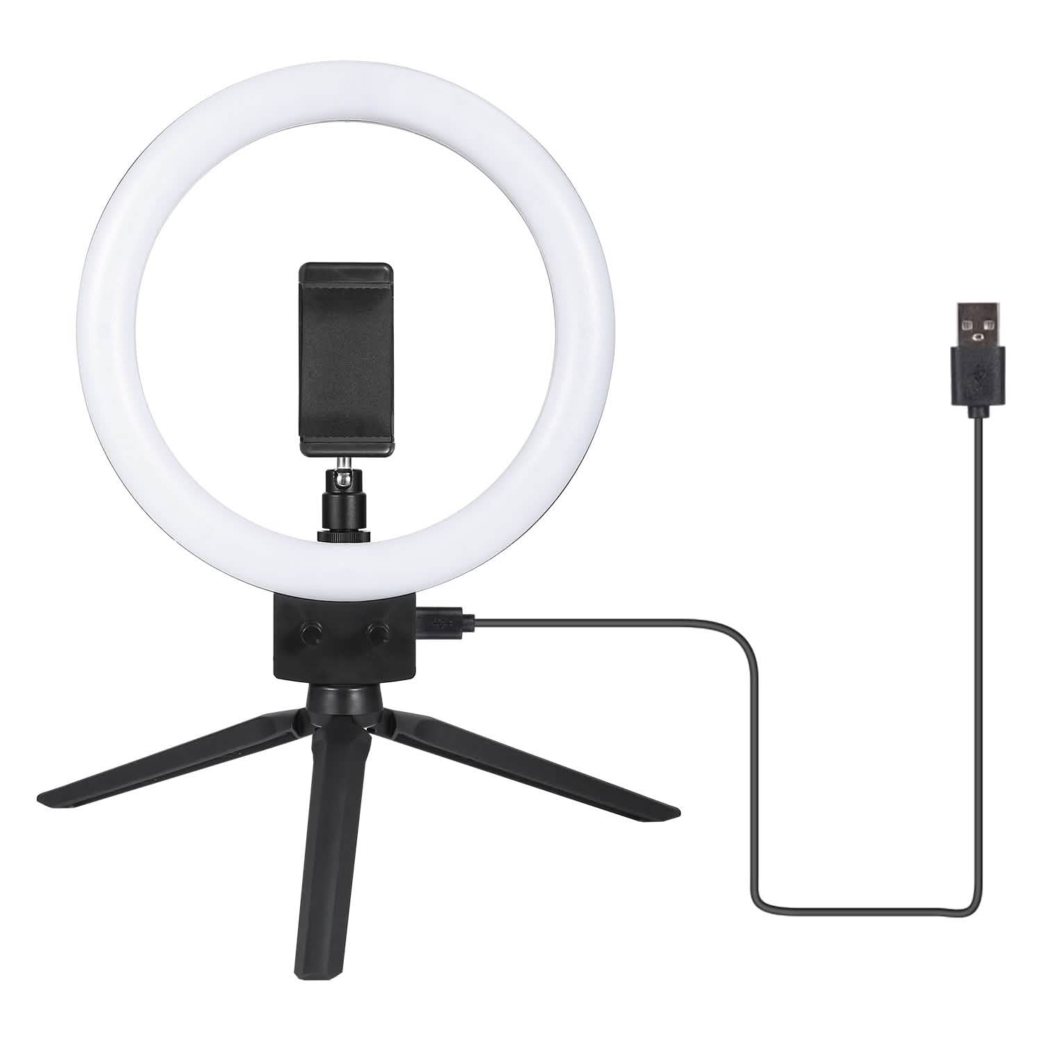 9" Dimmable LED Ring Light with Tripod