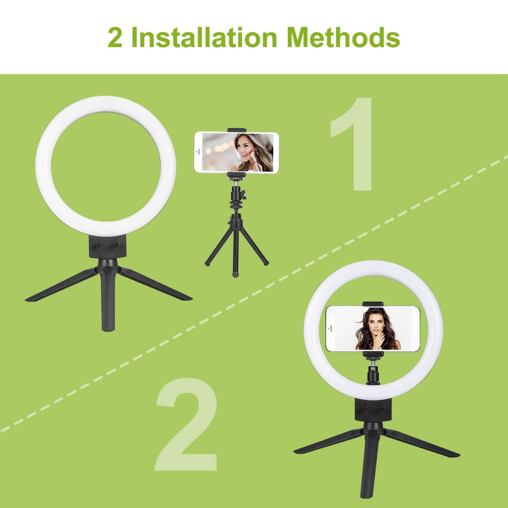 9" Dimmable LED Ring Light with Tripod
