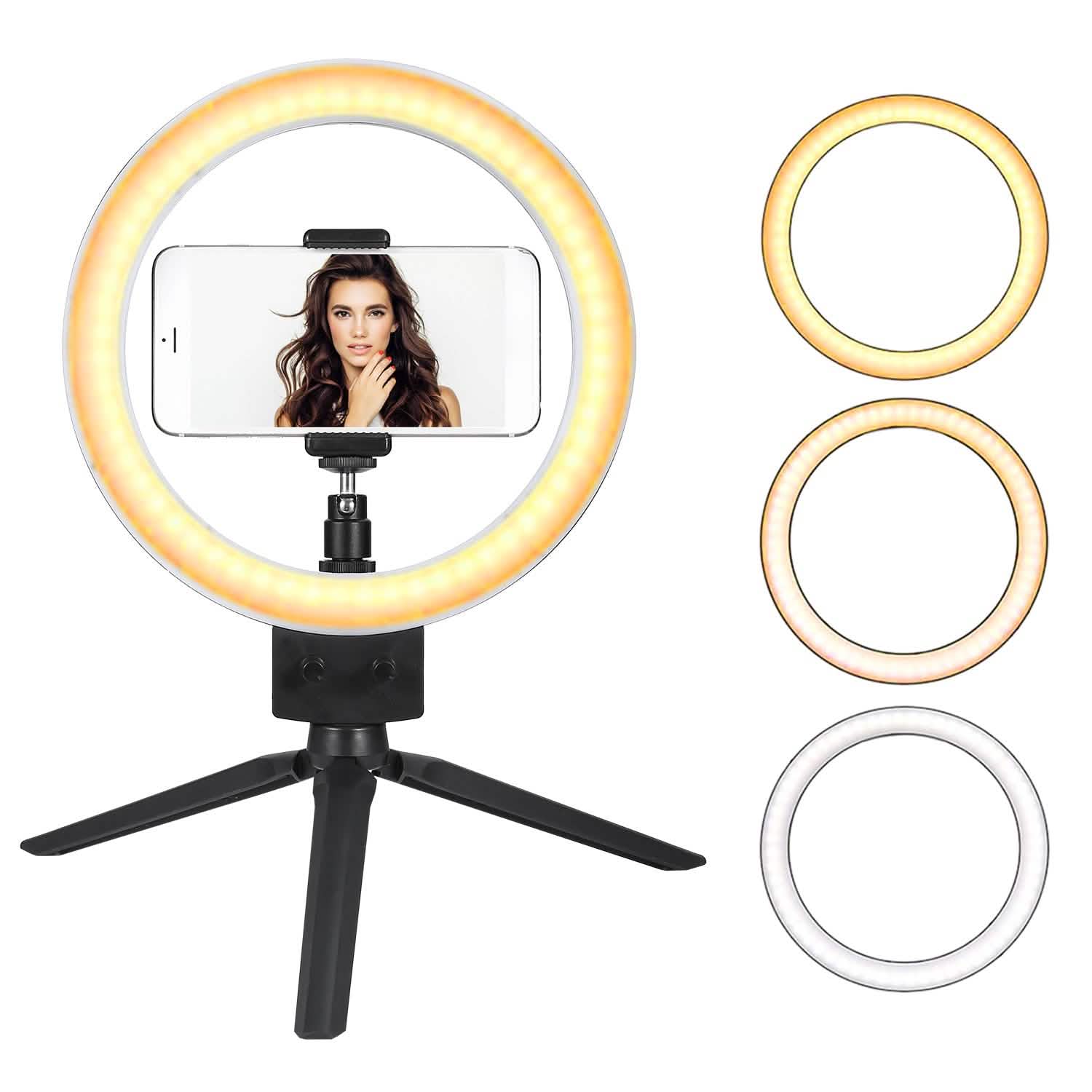 9" Dimmable LED Ring Light with Tripod