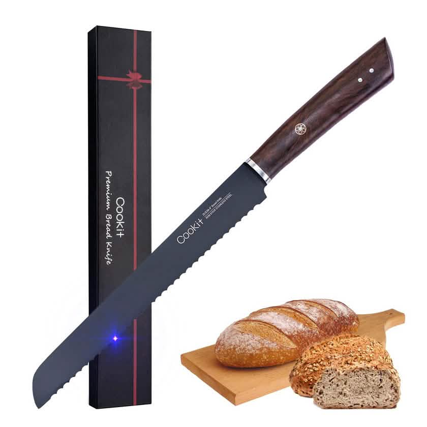 9 Inches Serrated Edge Bread Knife