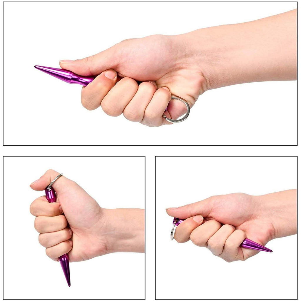 9-Pack: Aluminum Self-Defence Key Chain