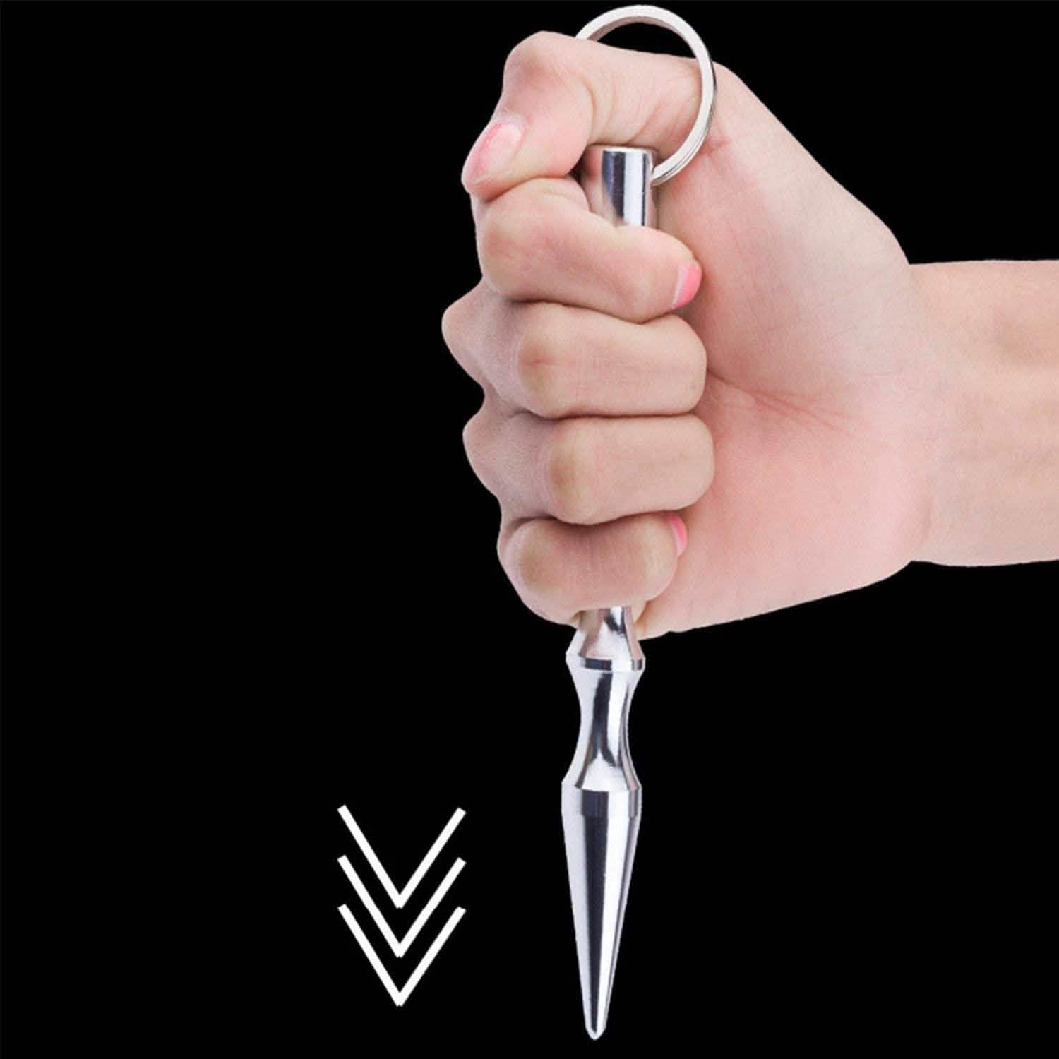 9-Pack: Aluminum Self-Defence Key Chain