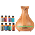 9-Pack: Ultrasonic Diffuser with Optional Essential Oil Gift Set
