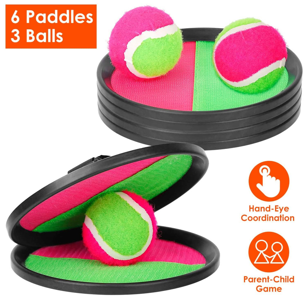 9-Piece Set: Toss and Catch Ball Throw