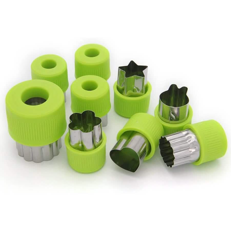9-Pieces Set: LENK Vegetable Cutter Shapes
