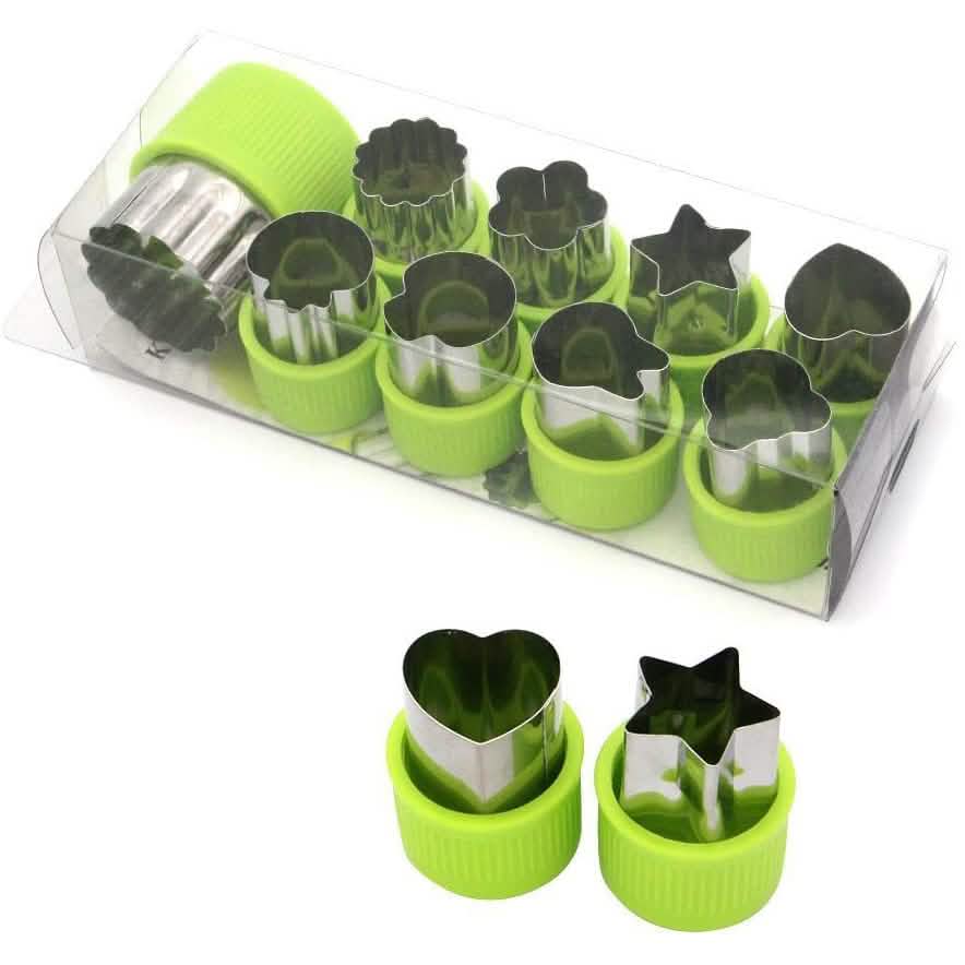 9-Pieces Set: LENK Vegetable Cutter Shapes