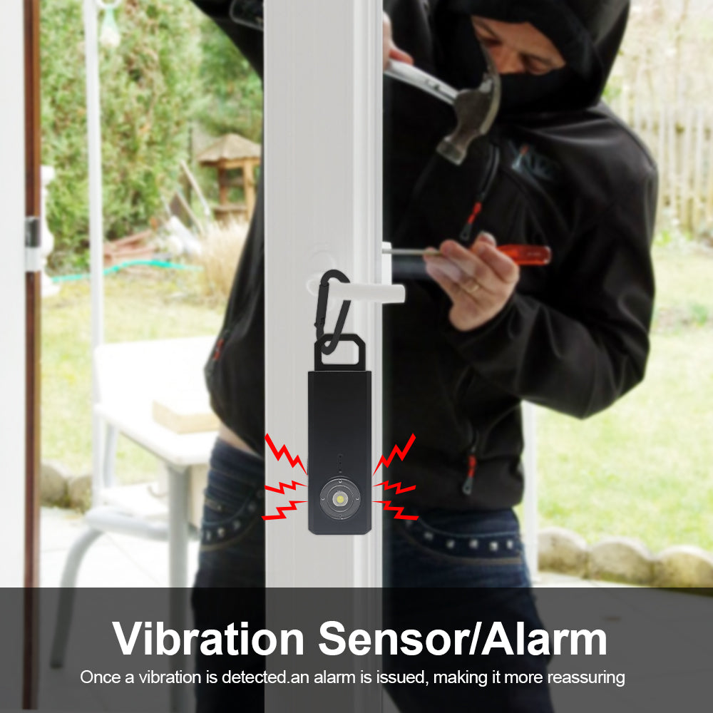 Anti Spier Self-Defense Security Alarm With Motion Sensor & LED