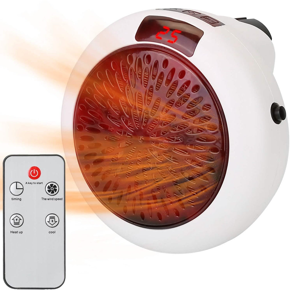 900W Portable Heater Fan with Remote Control