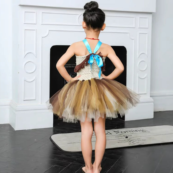 Children's Ocean Style Princess Dress