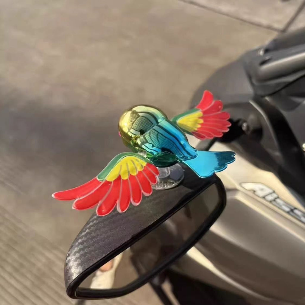 Car-mounted Little Bird Companion Toy A Unique And Novel Exterior Car Decoration