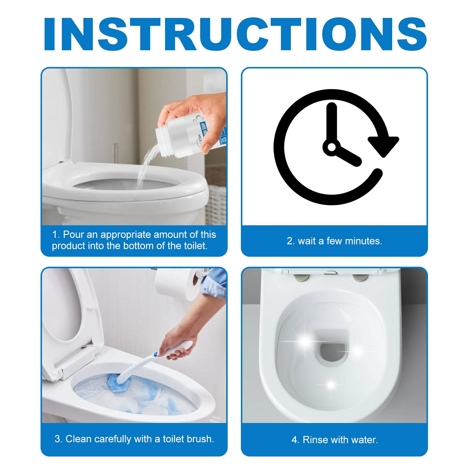 Toilet Reactive Oxygen Agent