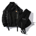 Men's Trendy Plus Size Stand Collar Jacket Suit