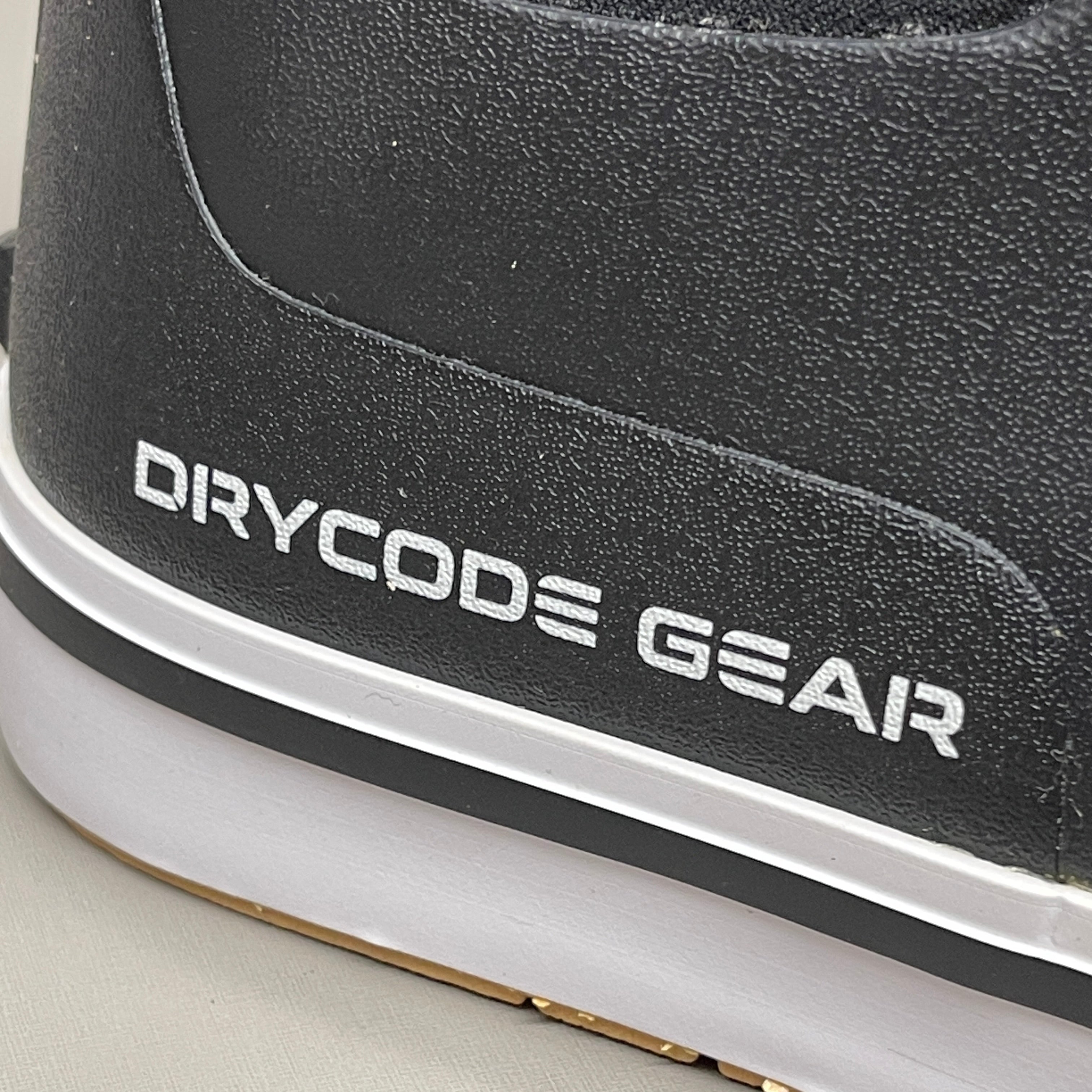 DRYCODE Deck Fishing Boots – Unisex Anti-Slip Ankle Boots Sz M 9 008-2--BK9 (New)
