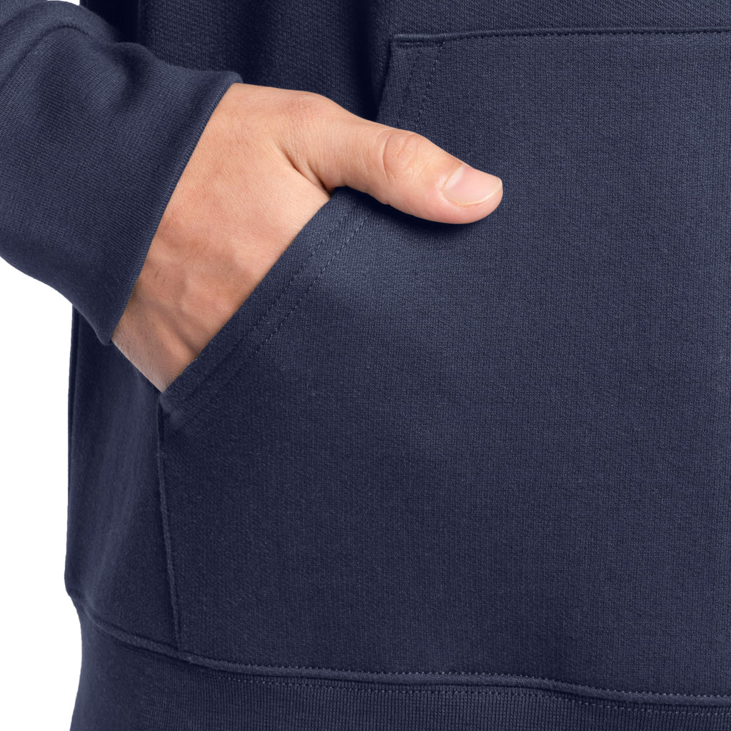 Fruit of the Loom mens Eversoft Fleece Sweatshirts & Hoodies Shirt, Pullover - Black, Large US